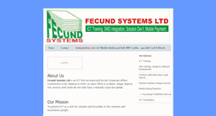 Desktop Screenshot of fecundsystems.com